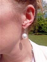 Ohrringe Utopia Dame MONACHELLE in Weißgold Perla 60.06 Ct UMB175 - UMB175